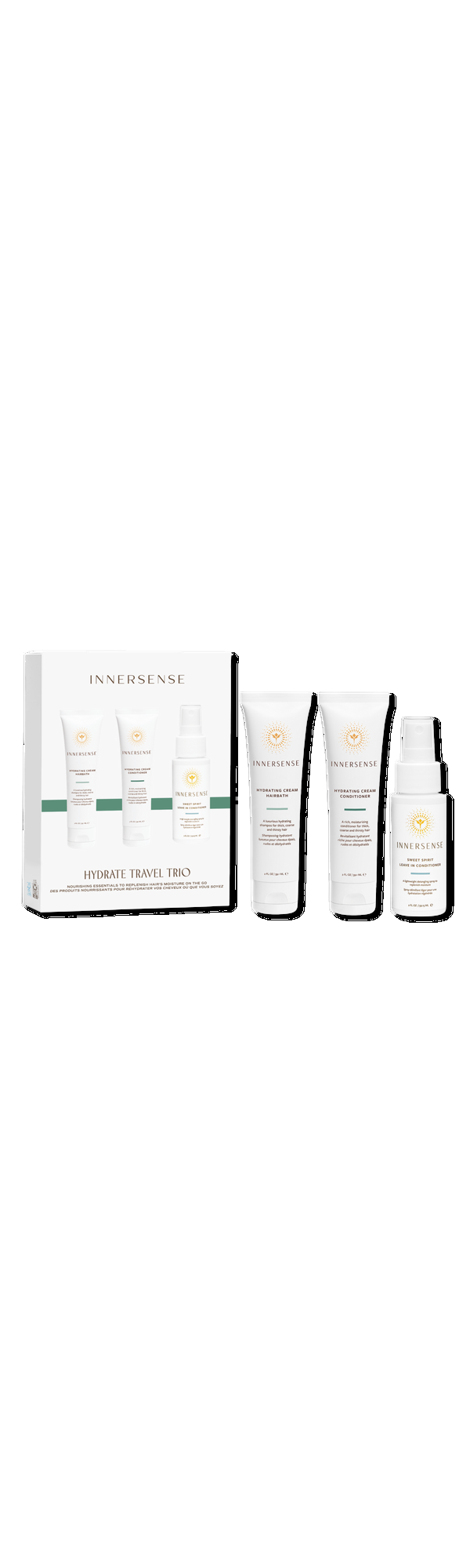 Ulta Innersense Organic Beauty  Hydrate Travel Trio Set