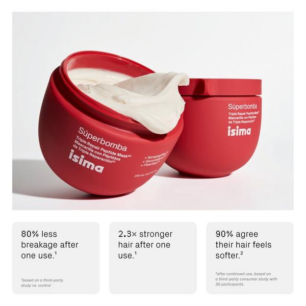 Ulta Isima  Travel Size Súperbomba Triple Repair Peptide Hair Mask