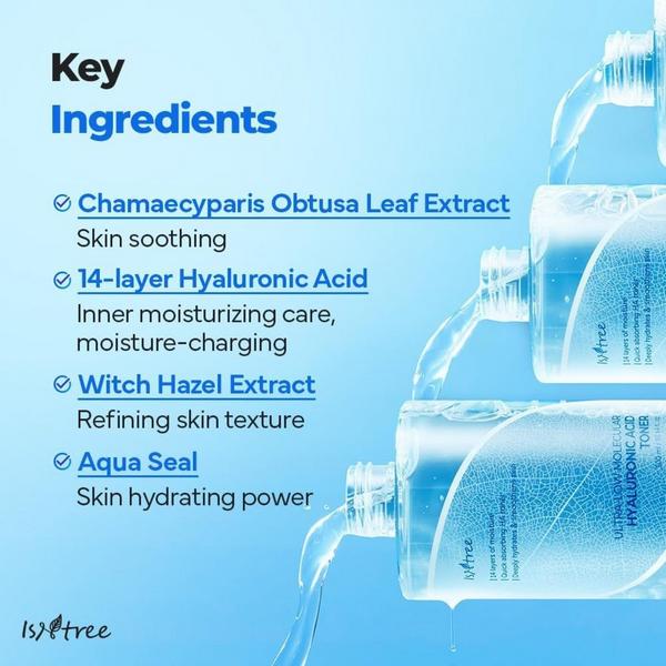 Ulta Isntree  Ultra-Low Molecular Hyaluronic Acid Toner