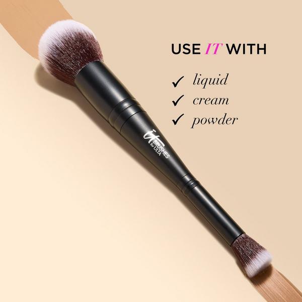 Ulta IT Brushes For ULTA  Airbrush Dual-Ended Flawless Complexion Concealer & Foundation Brush #132
