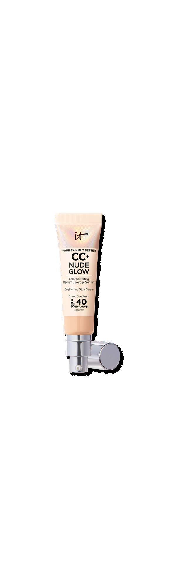 Ulta IT Cosmetics  CC+ Nude Glow Lightweight Foundation + Glow Serum with SPF 40