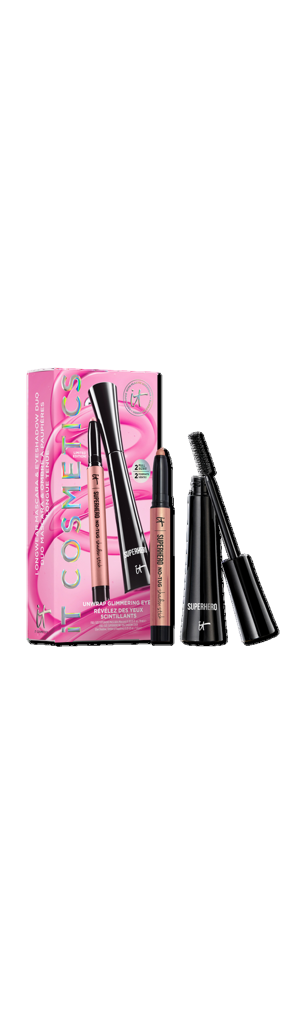 Ulta IT Cosmetics  Unwrap Glimmering Eyes Mascara Makeup Set