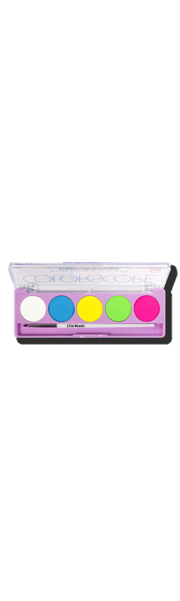 Ulta J.Cat Beauty  Color-Scope Water Activating FX Liner Bright Palette