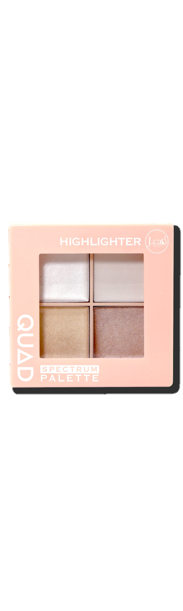 Ulta J.Cat Beauty  Highlighter Quad Spectrum Palette