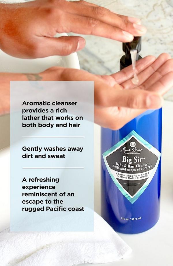 Ulta Jack Black  Big Sir Body & Hair Cleanser With Marine Accord & Amber