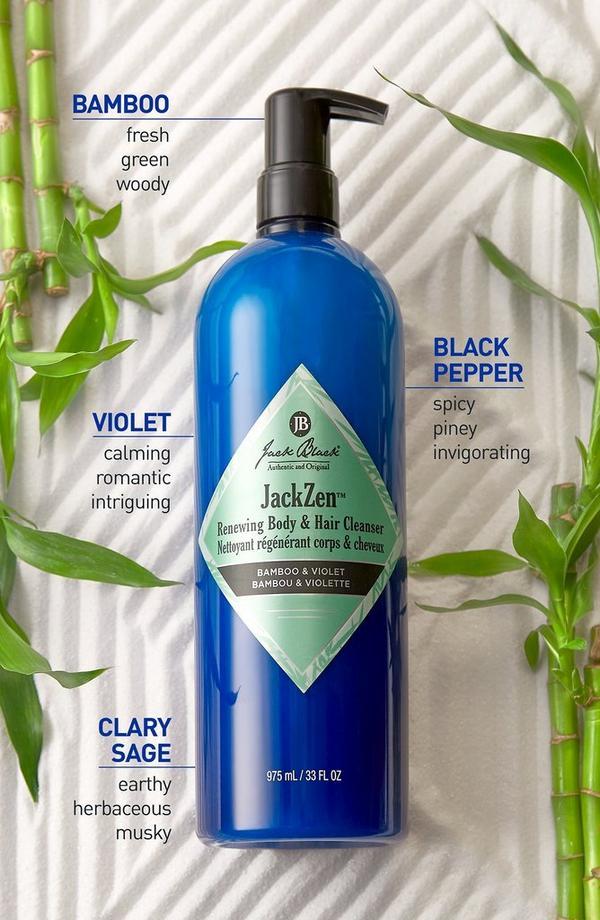 Ulta Jack Black  JackZen Renewing Body & Hair Cleanser