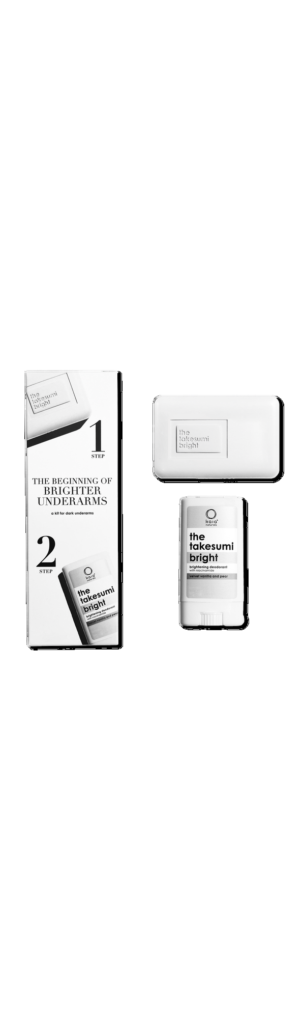 Ulta kaia naturals  The Bright Starter Kit for Brightening Underarms