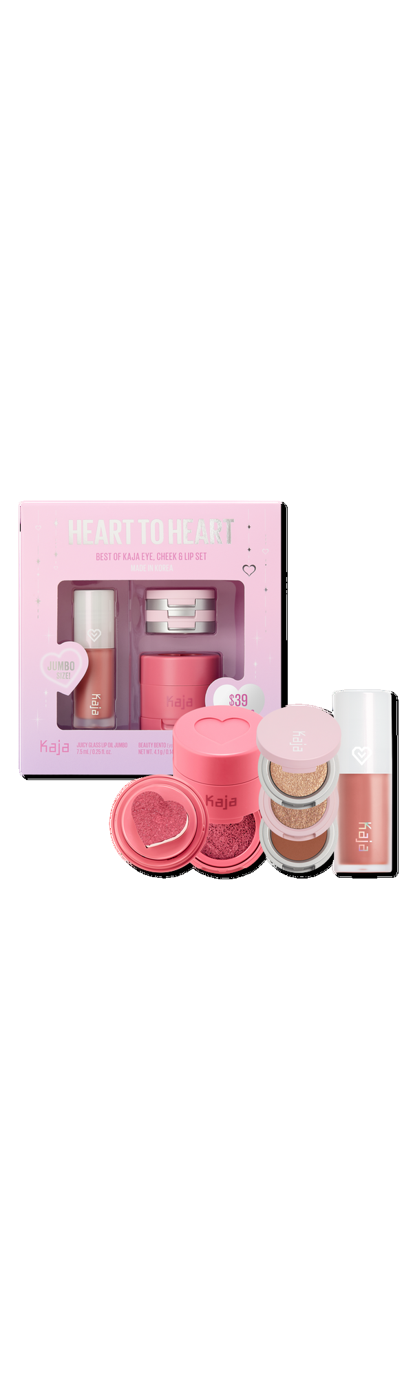 Ulta Kaja  Heart to Heart - Best of Kaja Eye Cheek & Lip Set