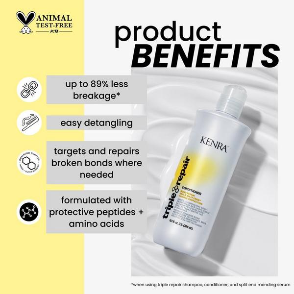 Ulta Kenra Professional  Triple Repair Conditioner Bonding For Damaged Hair