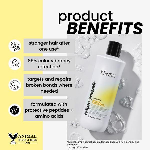 Ulta Kenra Professional  Triple Repair Shampoo Bonding For Damaged Hair