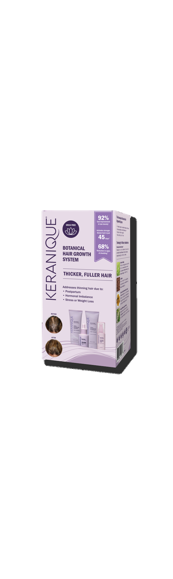 Ulta Keranique  Botanical Hair Growth System for Thicker Fuller Hair