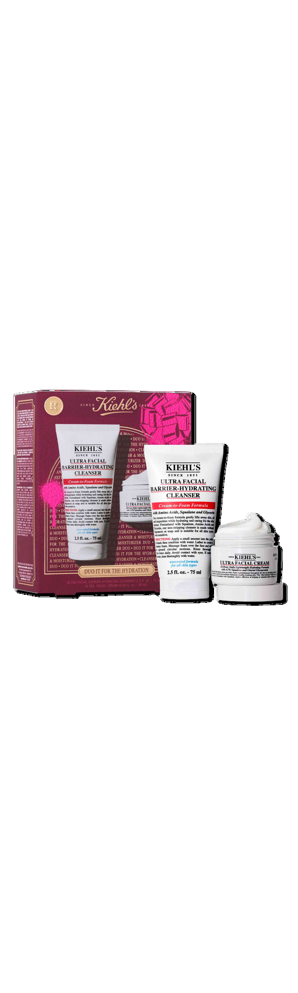 Ulta Kiehl's Since 1851  Duo For The Hydration Gift Set