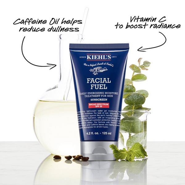 Ulta Kiehl's Since 1851  Facial Fuel Men's SPF 20 Moisturizer
