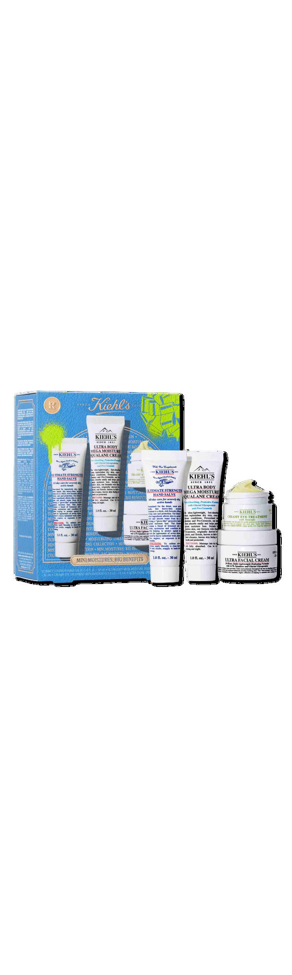 Ulta Kiehl's Since 1851  Mini Moistures Big Benefits Gift Set