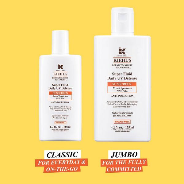 Ulta Kiehl's Since 1851  Super Fluid Daily UV Defense SPF 50+