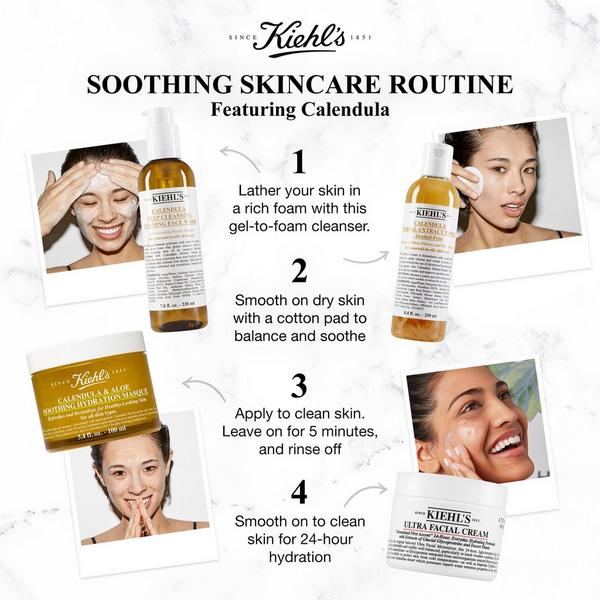 Ulta Kiehl's Since 1851  Travel Size Calendula Deep Cleansing Foaming Face Wash