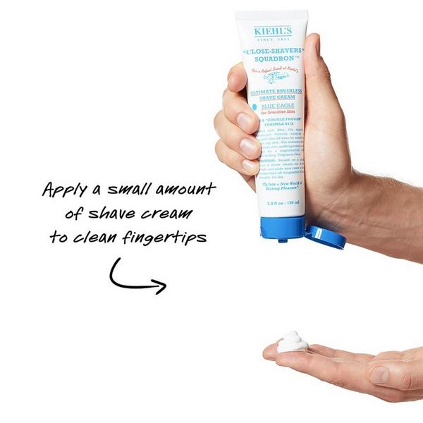 Ulta Kiehl's Since 1851  Ultimate Brushless Shave Cream - Blue Eagle