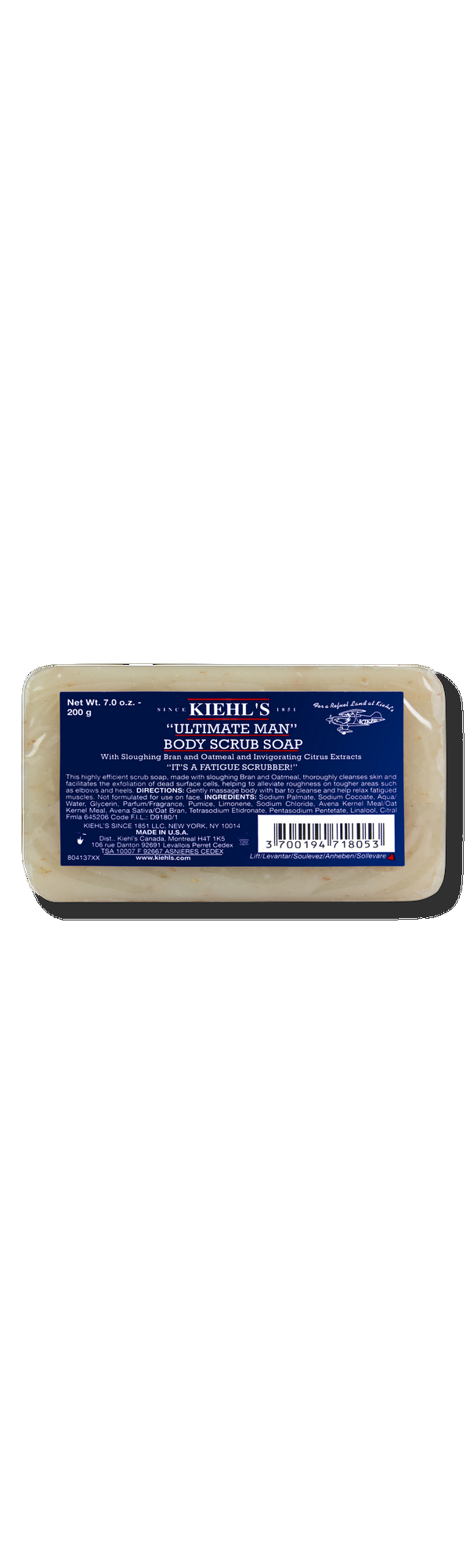Ulta Kiehl's Since 1851  Ultimate Man Body Scrub Soap
