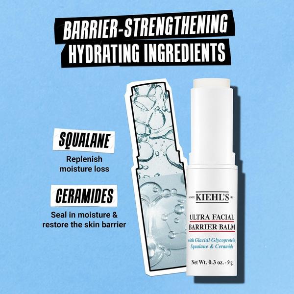 Ulta Kiehl's Since 1851  Ultra Facial Barrier Balm Stick With Squalane