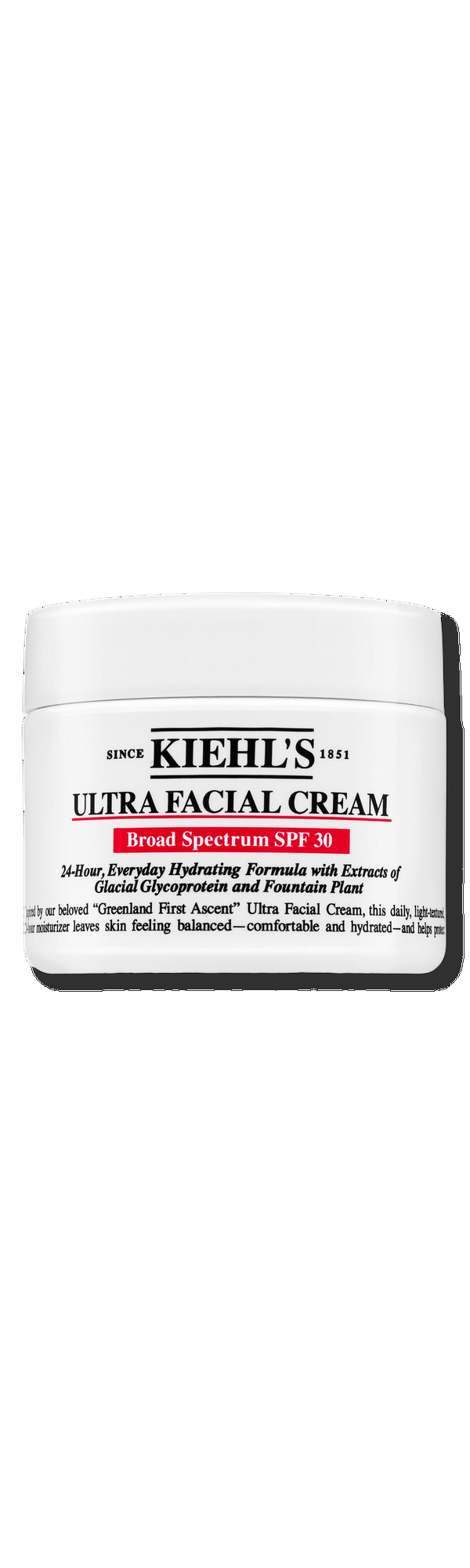 Ulta Kiehl's Since 1851  Ultra Facial Cream Sunscreen SPF 30