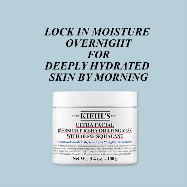 Ulta Kiehl's Since 1851  Ultra Facial Overnight Hydrating Mask With 10.5% Squalane