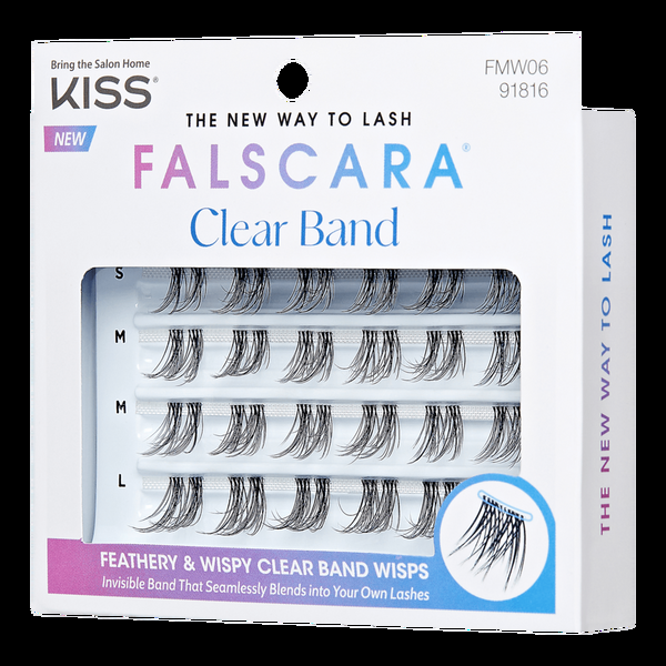 Ulta Kiss  Falscara False Eyelash Multipack Clear Band