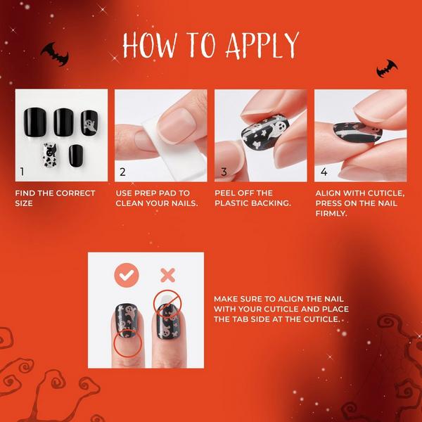 Ulta Kiss  ImPRESS Design Halloween Press On Nails - The Creeps