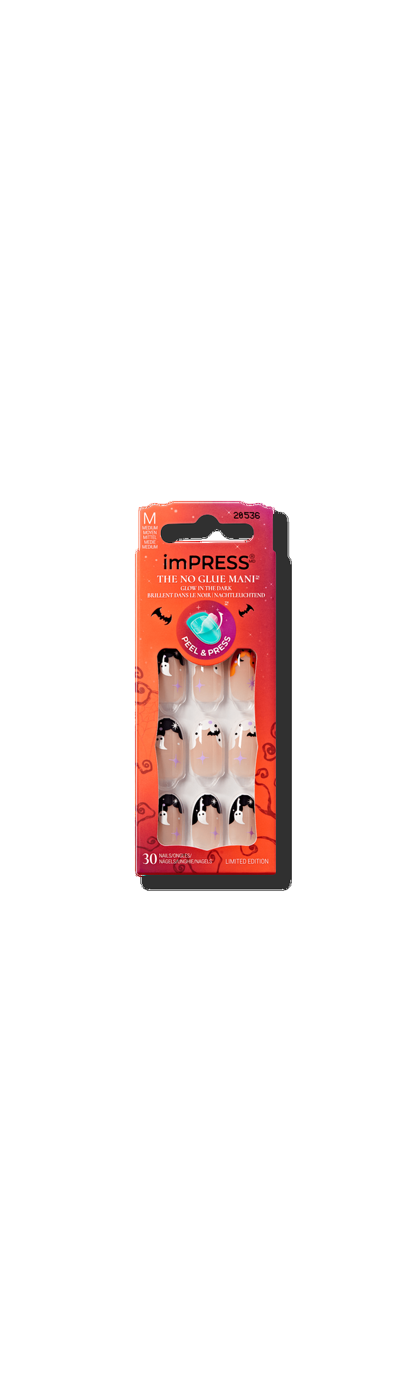 Ulta Kiss  imPRESS Design Halloween Press On Nails - The Creeps