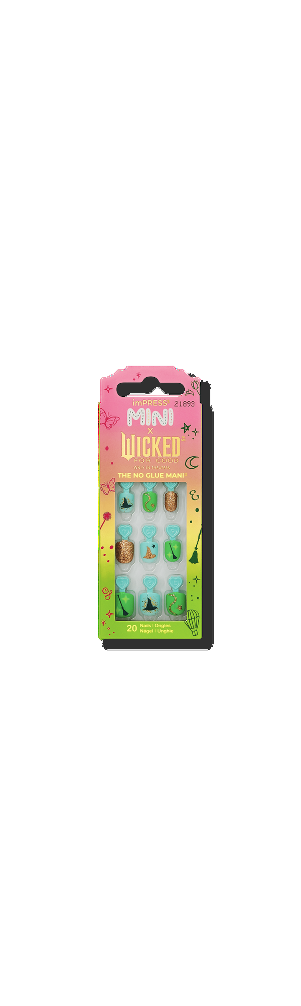 Ulta Kiss  imPRESS Mini X WICKED For Good Press On Nails