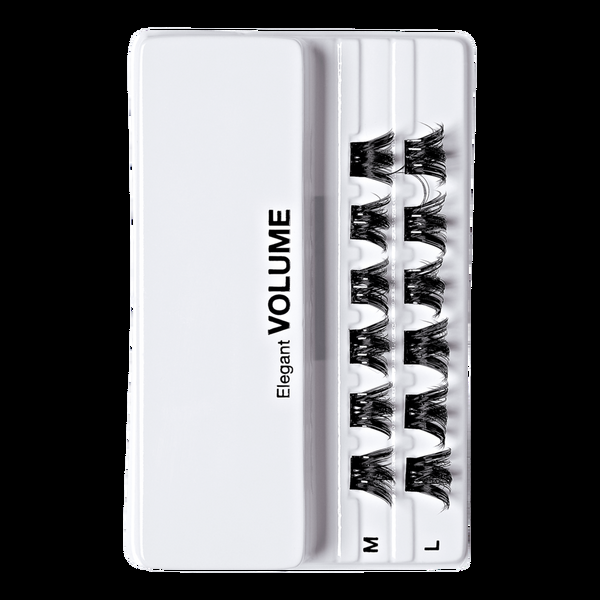 Ulta Kiss  ImPRESS Press-On Falsies Eyelash Clusters Elegant Volume