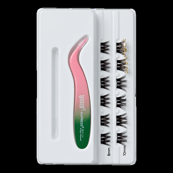 Ulta Kiss  ImPRESS X WICKED For Good Self Adhesive Eyelash Clusters