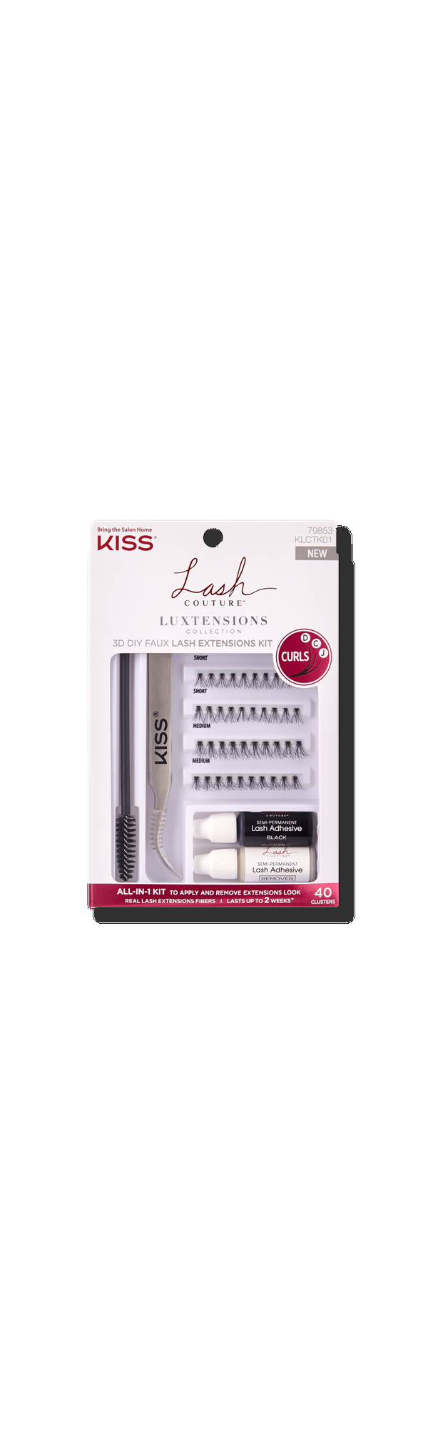 Ulta Kiss  Lash Couture Luxtensions 3D DIY Faux Lash Extension Kit