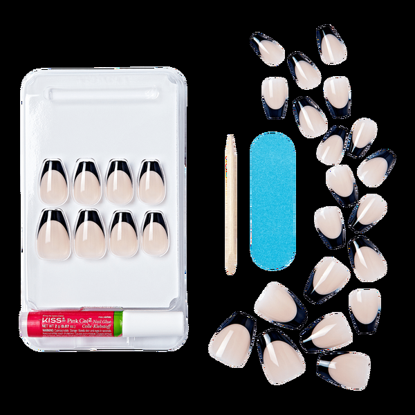 Ulta Kiss  Salon Acrylic French Color Press On Nails