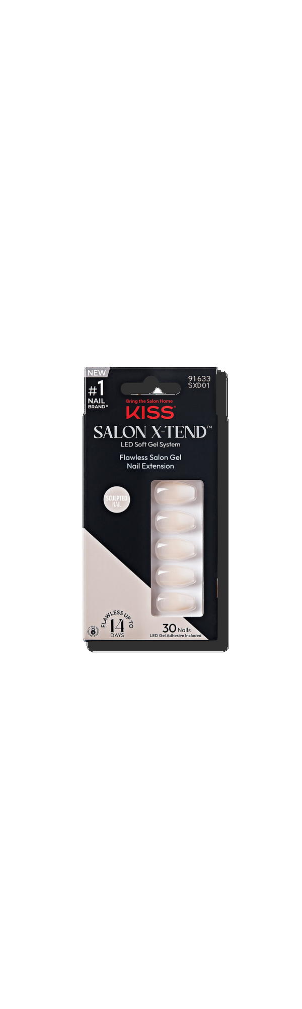 Ulta Kiss  Salon X-tend LED Soft Gel System Design Nails