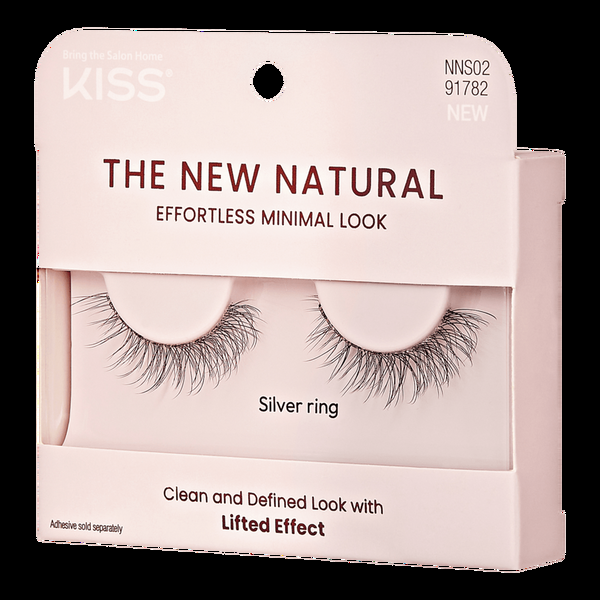 Ulta Kiss  The New Natural False Eyelashes Silver Ring
