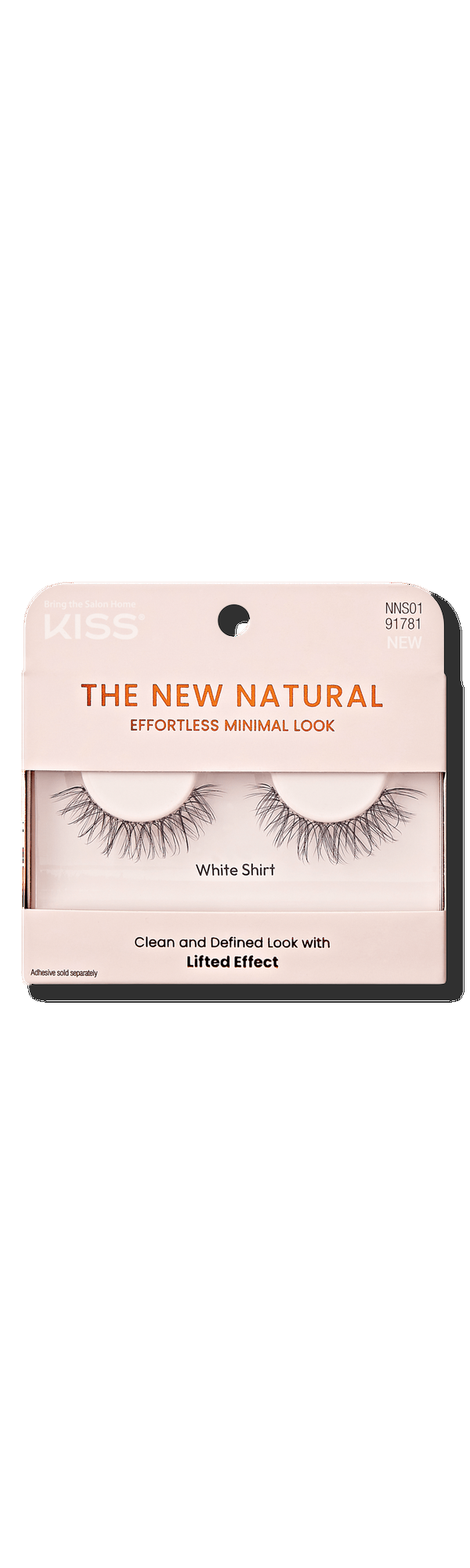 Ulta Kiss  The New Natural False Eyelashes White Shirt