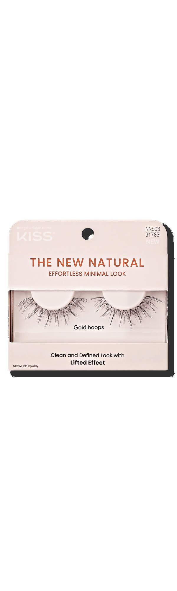 Ulta Kiss  The New Natural Glue-On Lashes Gold Hoops