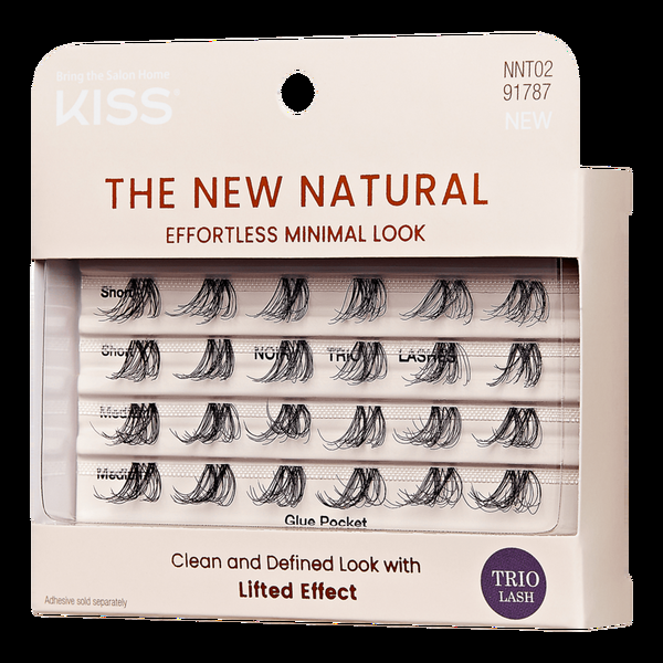 Ulta Kiss  The New Natural Trio False Eyelashes Noir