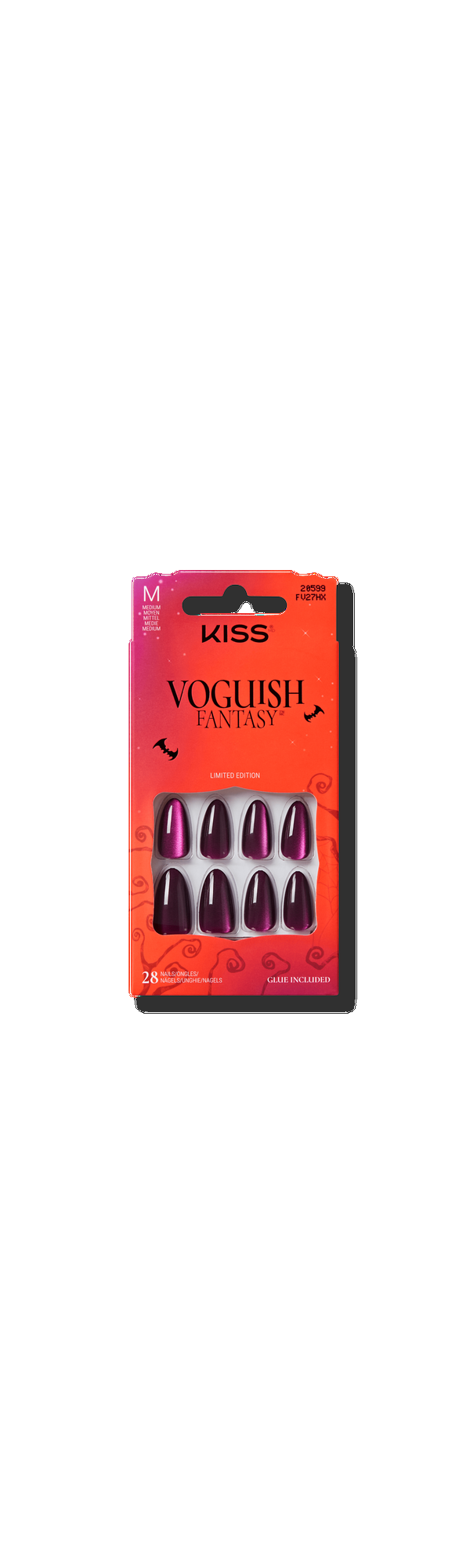 Ulta Kiss  Voguish Fantasy Halloween Press On Nails - Devilish Disco