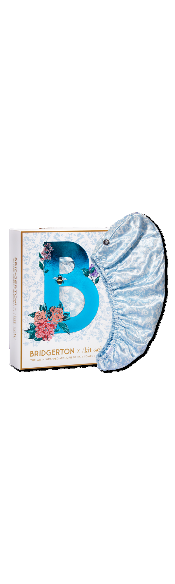 Ulta Kitsch  Bridgerton x Kitsch Satin Wrapped Hair Towel