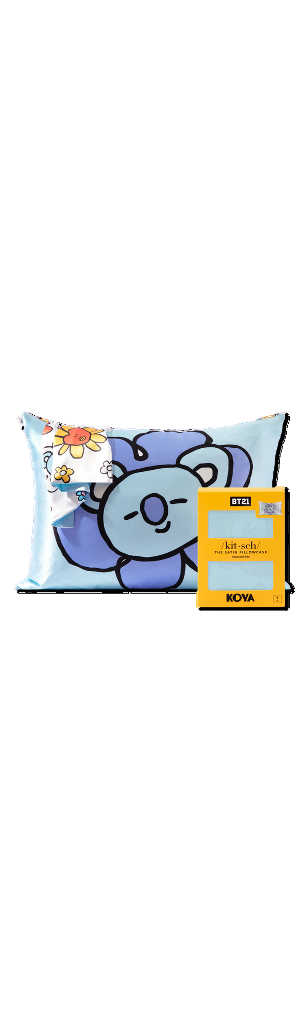 Ulta Kitsch  BT21 x Kitsch Satin Pillowcase Standard