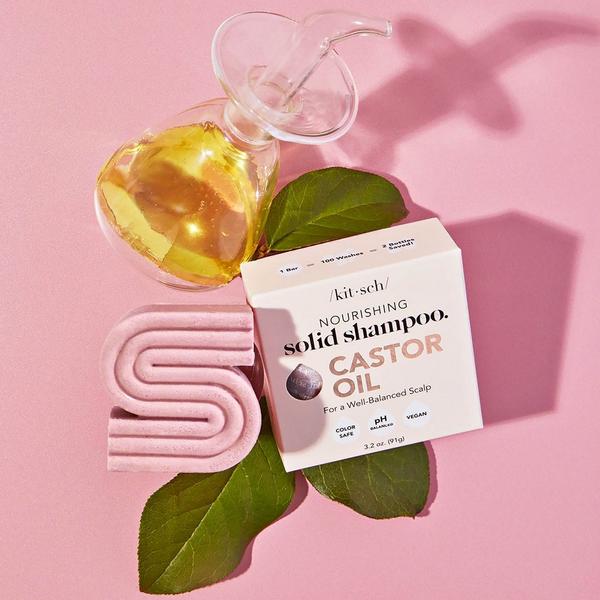 Ulta Kitsch  Castor Oil Shampoo + Conditioner Bar Combo