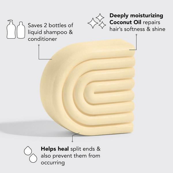 Ulta Kitsch  Coconut Oil Shampoo + Conditioner Bar Combo