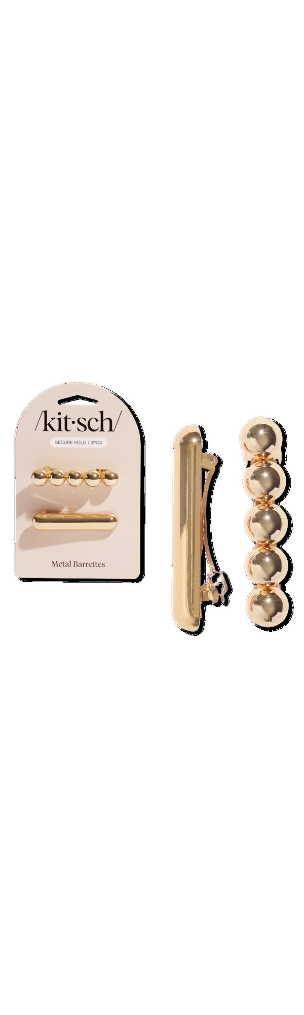 Ulta Kitsch  Metal Cloud & Bubble Barrettes 2 Piece Set