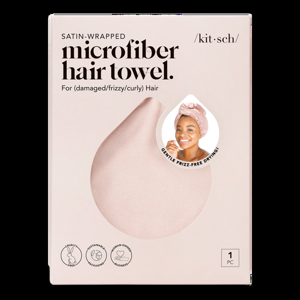 Ulta Kitsch  Quick Drying Satin Lined Microfiber Hair Towel