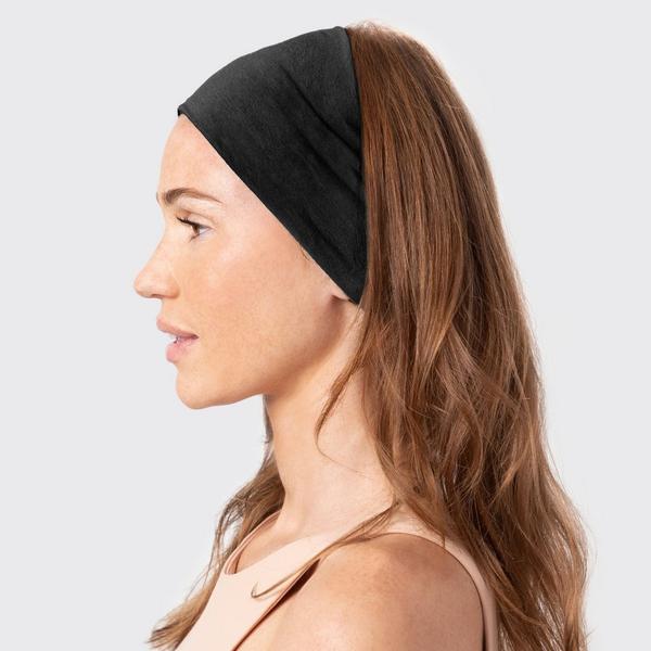 Ulta Kitsch  Recycled Fabric Wide Twist Headbands 2pc Set