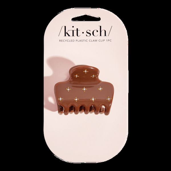 Ulta Kitsch  Recycled Plastic Rhinestone Medium Puffy Claw Clip