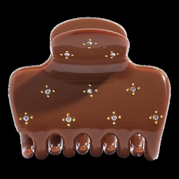Ulta Kitsch  Recycled Plastic Rhinestone Medium Puffy Claw Clip
