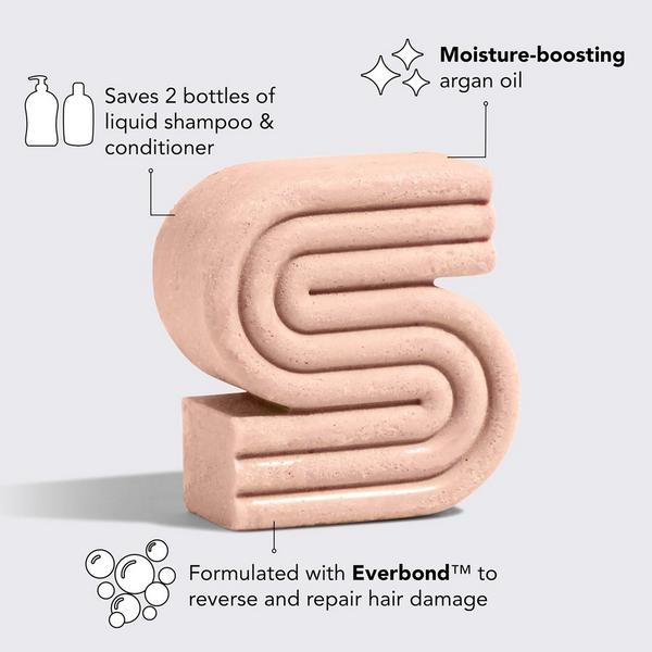 Ulta Kitsch  Repairing Argan Oil Solid Shampoo & Conditioner Bar Combo Pack