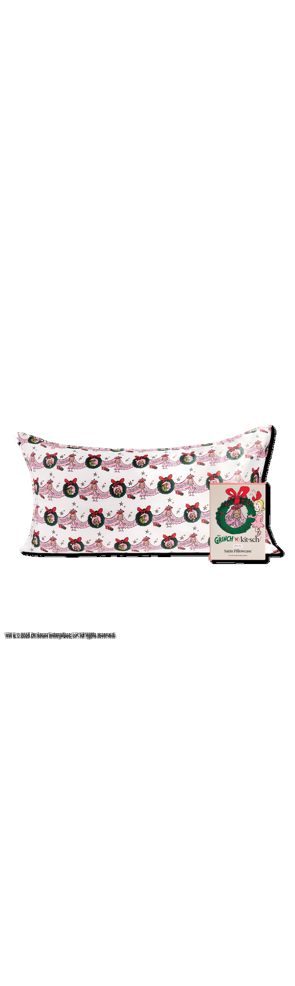 Ulta Kitsch  The Grinch x Kitsch King Satin Pillowcase